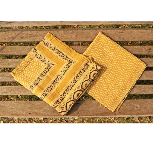 [PK0013-CW-UNS-001840] Ajrak - 2 Piece Suit