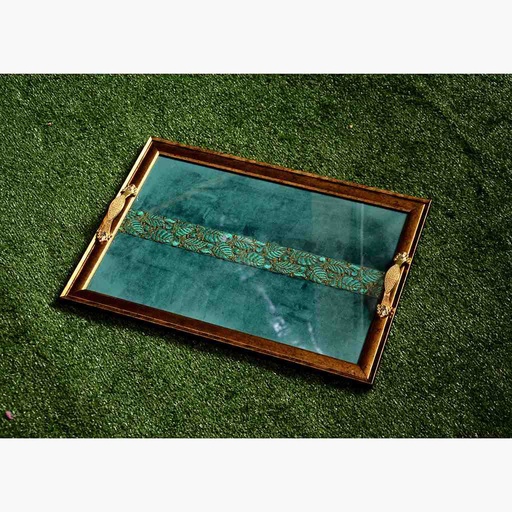 [PK5317-HM-TRY-019933] Wooden Handmade Tray