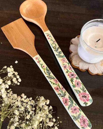 [PK5792-HM-KIT-021260] Wooden Spatulas