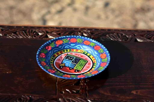 [PK0310-HM-WLH-023398] Truck Art Metal Plate