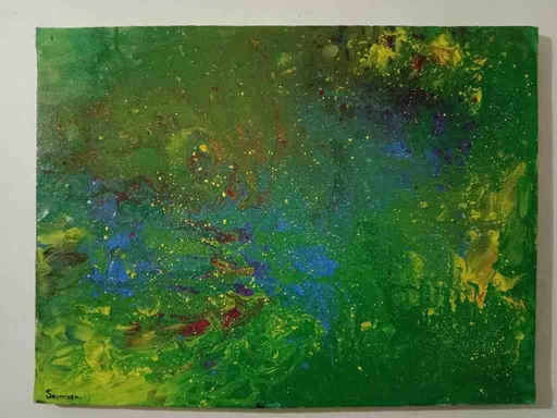 [PK5558-AR-ACR-023438] Abstract Painting