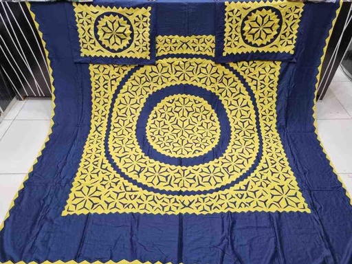[PK7775-CW-UNS-024010] Applique Bedsheet