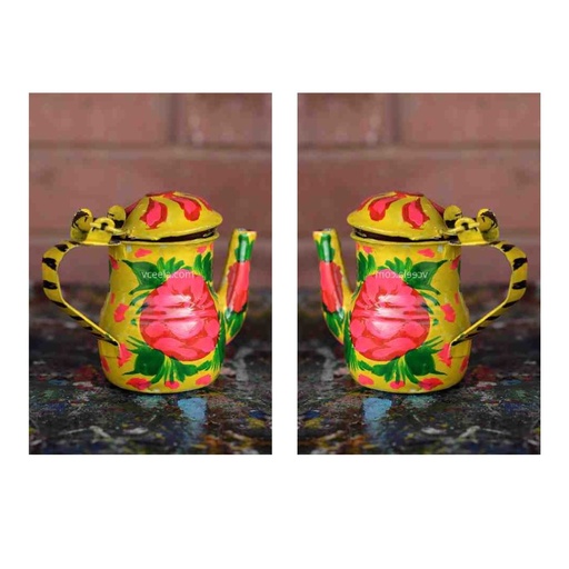 [PK0310-HM-TBW-024155] Truck Art Tea Chainak (Set of 2)