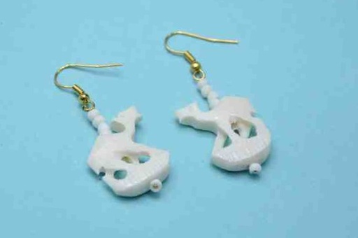[PK0075-JW-EAR-024550] Camel Bone Craft Earrings