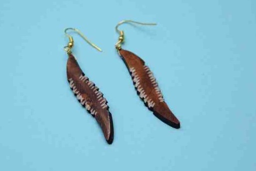 [PK0075-JW-EAR-024552] Camel Bone Craft Earing's