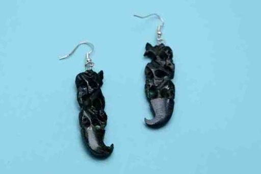 [PK0075-JW-EAR-024563] Camel Bone Craft Earrings