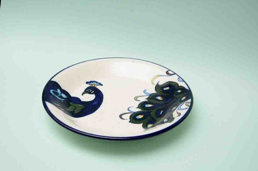 [PK0023-CF-BPO-025563] Blue Pottery Quarter Plate