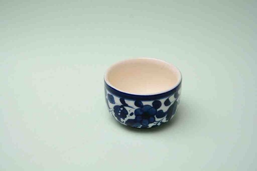 [PK0023-CF-BPO-025618] Blue Pottery Butter Cup