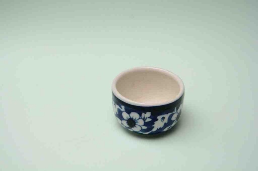 [PK0023-CF-BPO-025619] Blue Pottery Butter Cup