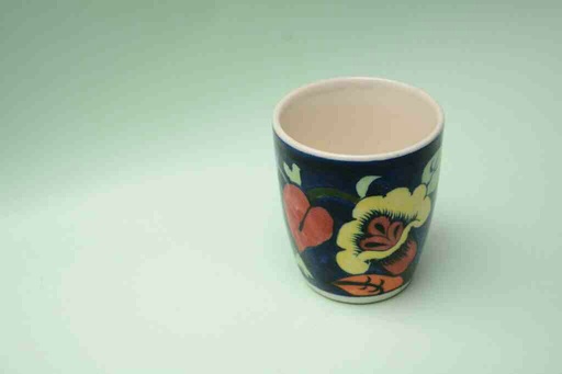 [PK0023-CF-BPO-025633] Blue Pottery Glass