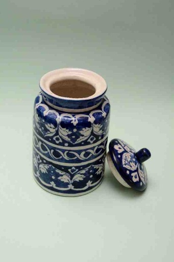 [PK0023-CF-BPO-025657] Blue Pottery Jar