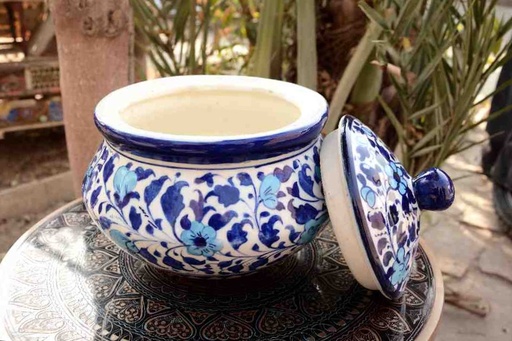 [PK0023-CF-BPO-025679] Blue Pottery Handi