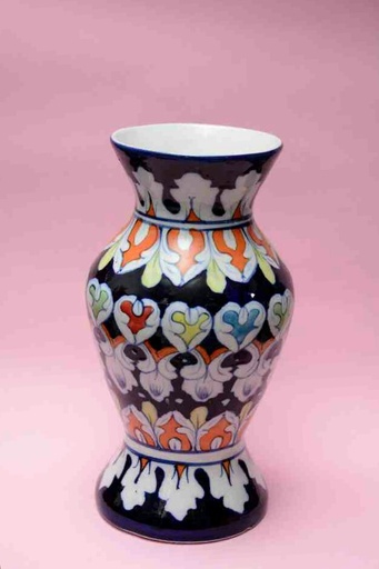 [PK0023-HM-VAS-025830] Blue Pottery Flower Vase