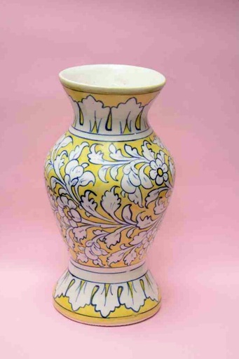 [PK0023-HM-VAS-025845] Blue Pottery Flower Vase