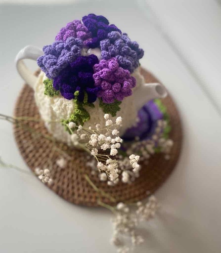 [PK1894-HM-KMA-025932] Purple Teacosy