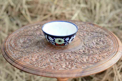 [PK0363-CF-BPO-026165] Blue Pottery Deep Bowl
