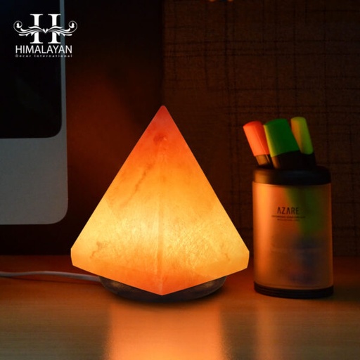 [PK8146-HM-LMP-027834] Himalayan Pyramid Shape Salt Lamp 