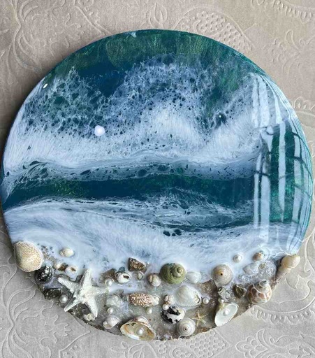 [PK5792-HM-WLH-027973] Resin Wall Art