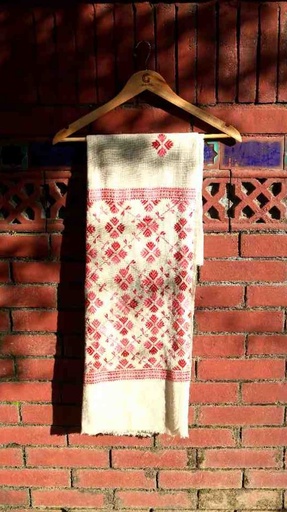 [PK3778-AR-DRW-028717] Embroidered Phulkari Shawl