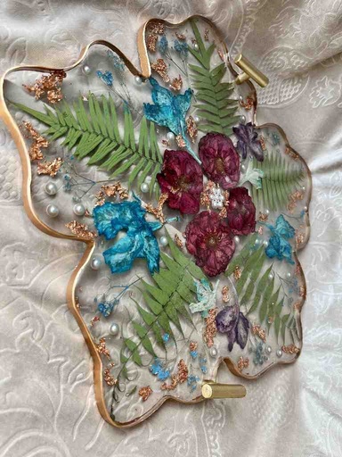 [PK5792-AR-SCU-029002] Resin Luxury Tray