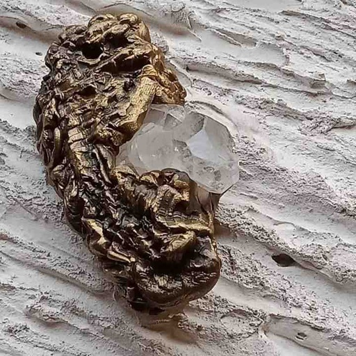 polimer clay sculptural jewelry 