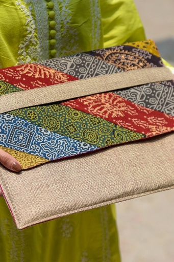 [12-hb-25] Ajrak Laptop Bag