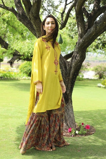 [K-58-24] EMBROIDERED GHRARA SUIT