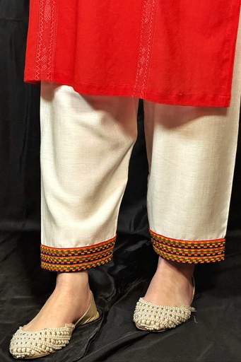 [31-S-24] Safaid Doria Shalwar