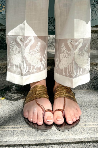 [1-PANTS-24] HAND EMBROIDERED PANTS