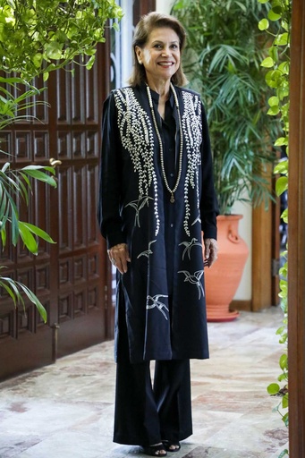 [1-G-23] DELICATE - Embroidered Gown