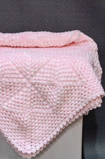 [16-BB-24] Pink Baby Blanket