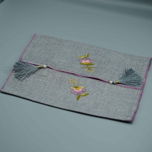 [VC-EG-DS-9] DS-9 Light Grey Jute Dining Set