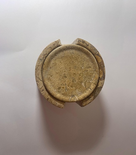 [VC-NUQ-NQMCOFOS34] Fossil Coasters Set Of 6 – Small