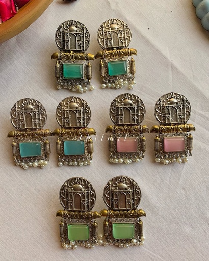 [VC-JHIL-095] Taj Mehal earrings