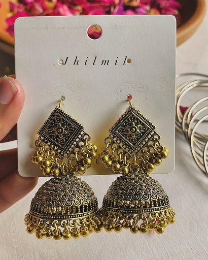 [VC-JHIL-245] Medium Jhumki - Design 7