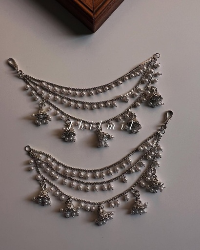 [VC-JHIL-250] Pearl Silver Sahara Pair