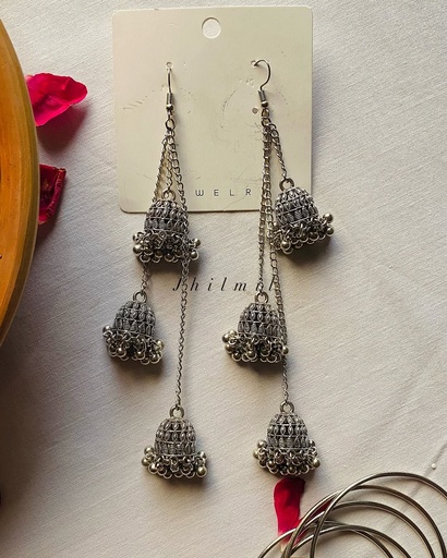 [VC-JHIL-394] Three Layered Jhumki