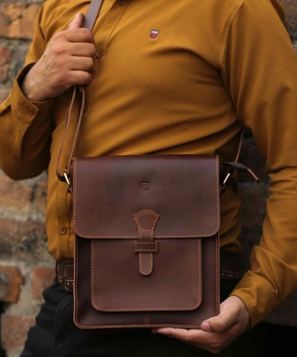 [VC-ZNFA-065] Bellaro – The Satchel Bag – Reddish Brown