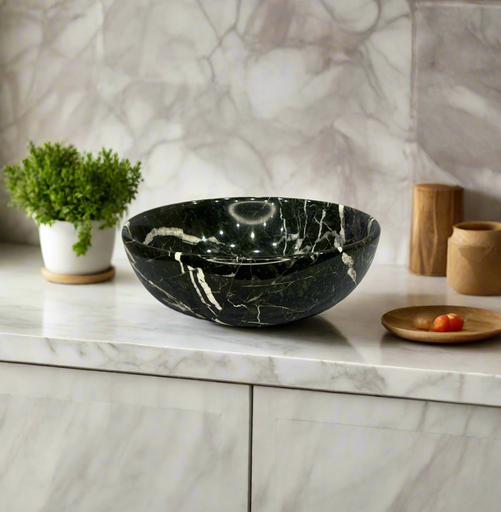 [VC-LAH-061] MARBLE - DEEP BOWL - 20cm