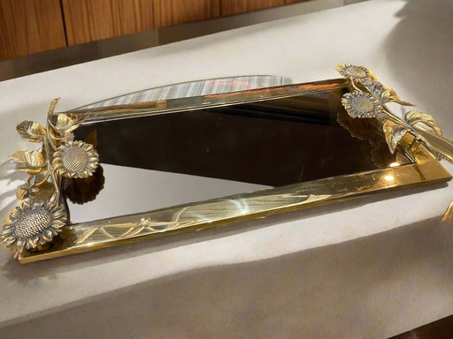 [VC-LAH-067] Brass Flat Platter - 12x24