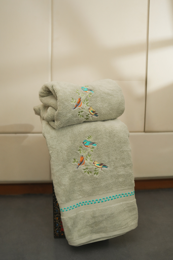[2.T.26] Sage Sparrow Towel