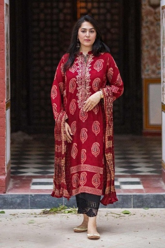 [13.K.23] Paisley Ajrak Kurta