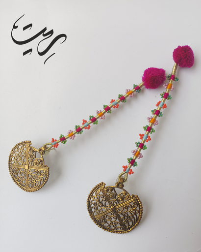 Earrings with Sahary