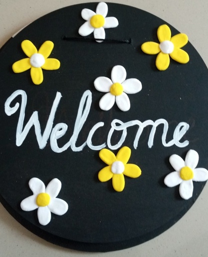 Welcome wall hanging
