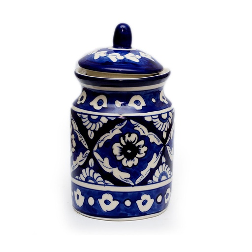 Pickle Jar Blue Pottery