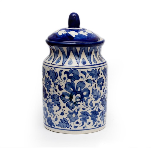 Pickle Jar Blue Pottery