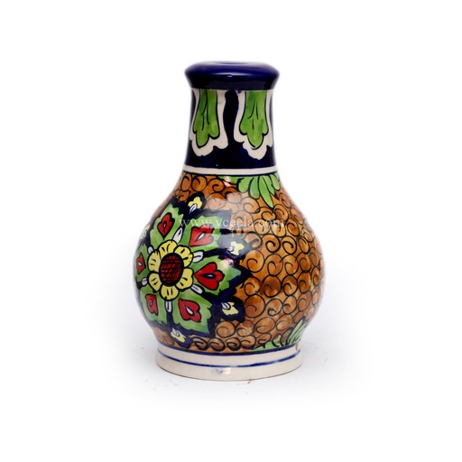Blue Pottery Small Lamp