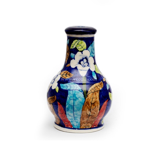 Blue Pottery Small Lamp