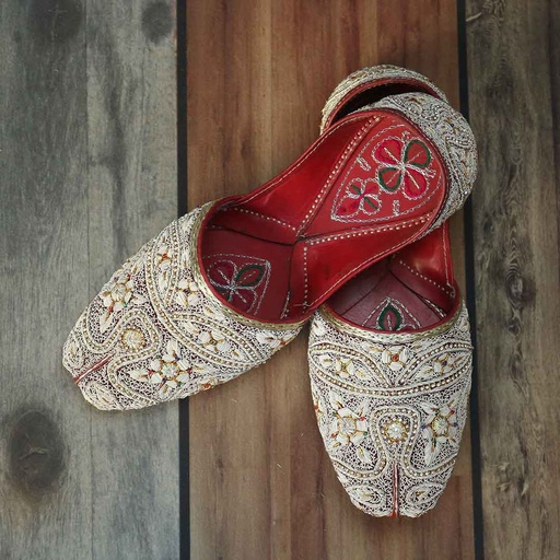 Fully Embroidered Khussa For Men