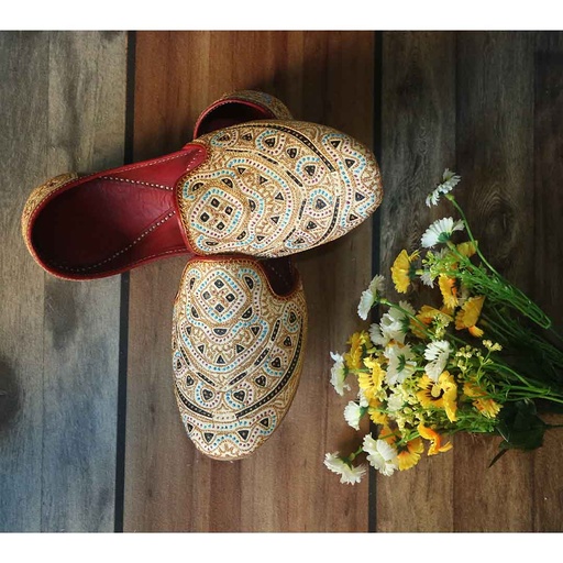 Fully Embroidered Khussa For Men